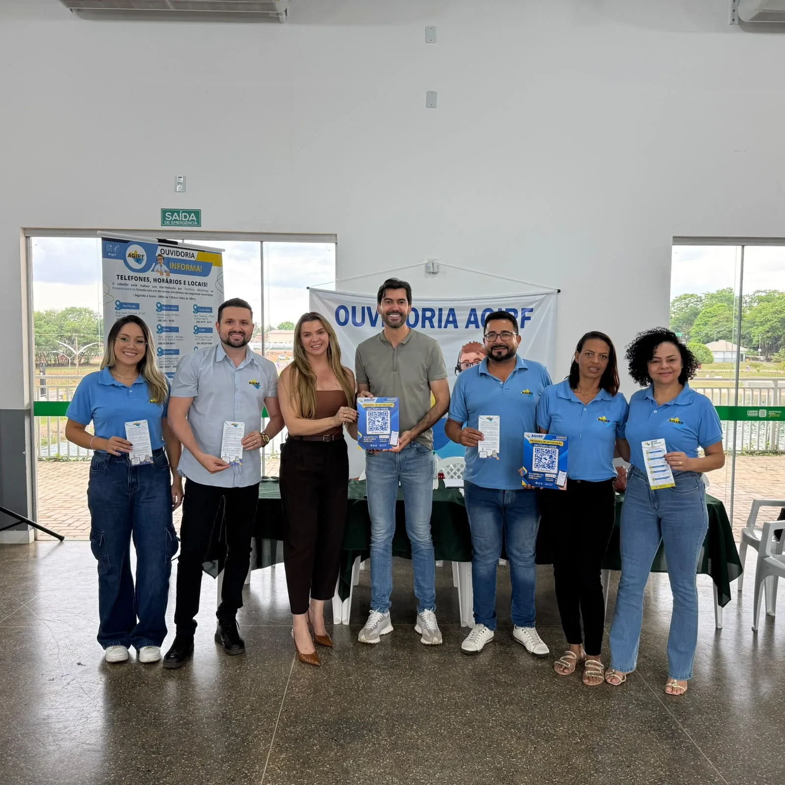 AGIRF leva atendimento da Ouvidoria Itinerante ao Mutirão da Cidadania em Campo Verde