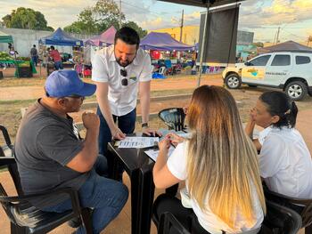 AGIRF leva Ouvidoria Itinerante à feira do Nova Barra